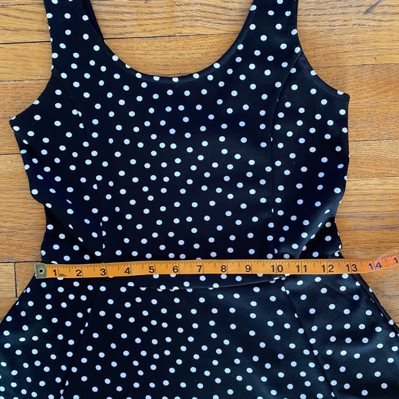 Black & White Polkadot Dress - Picture 6 of 7